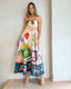 SLIM® Boho Graffiti Cami Maxi Dress