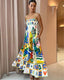 SLIM® Boho Graffiti Cami Maxi Dress