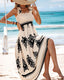 SLIM® Boho Floral Maxi Dress