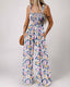 SLIM® Casual Print Jumpsuit with Wide Legs