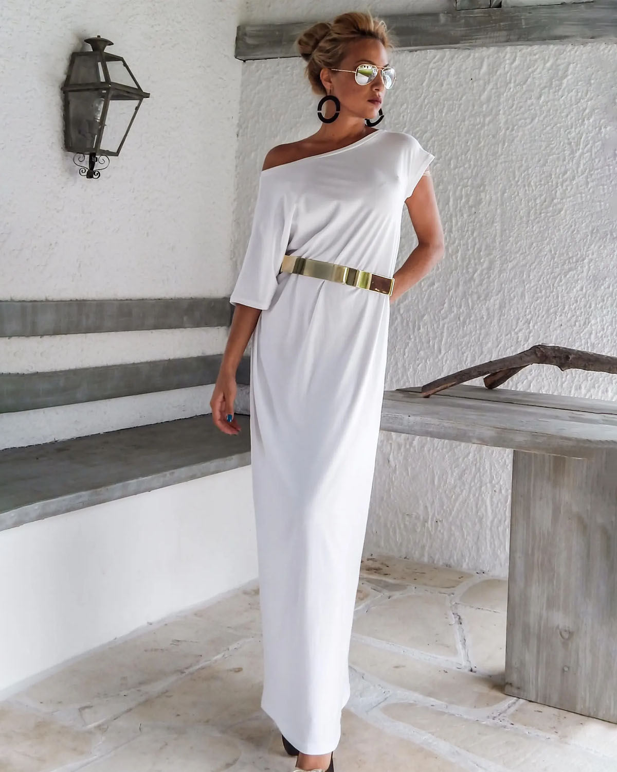 Cloud Touch Linen Dress