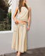 SLIM® Cotton Lounge Midi Skirt Set