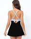 SLIM® Cutout Tummy Control Swimdress