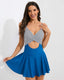 SLIM® Cutout Tummy Control Swimdress