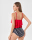 SLIM® Flirty Ruffle Tankini Set
