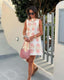 SLIM® Floral Sleeveless Tank Mini Dress