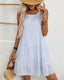 SLIM® Gingham Charm Tiered Sundress