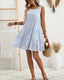SLIM® Gingham Charm Tiered Sundress