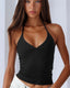 SLIM® Halter Backless Tankini Top