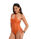 SLIM® One-Shoulder Ruched Swimsuit