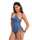 SLIM® One-Shoulder Ruched Swimsuit