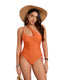 SLIM® One-Shoulder Ruched Swimsuit