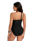 SLIM® One-Shoulder Ruched Swimsuit