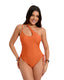 SLIM® One-Shoulder Ruched Swimsuit