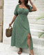 SLIM® Plus Size Boho Maxi Dress
