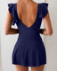 Ruffle Tummy Control Swim Dress
