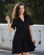 SLIM® Ruffled Layered Mini Dress