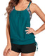 SLIM® Secure-Strap Tankini Two Piece Swimsuit