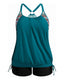 SLIM® Secure-Strap Tankini Two Piece Swimsuit