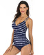 SLIM® Sexy Criss Cross Adjustable Tankini Set