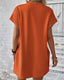 SLIM® Solid Color Pocket Waist Dress