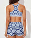 SLIM® Sporty Chic 3-Piece Tankini Swim Set