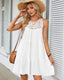 SLIM® Summer Halter Tiered Swing Dress