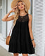 SLIM® Summer Halter Tiered Swing Dress