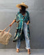 SLIM® Tie-Dye Open Front Kimono Cover Up