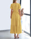 SLIM® Tiered V-Neck Maxi Dress