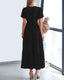SLIM® Tiered V-Neck Maxi Dress