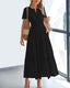 SLIM® Tiered V-Neck Maxi Dress