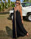 SLIM® Tribal Print Spaghetti Strap Maxi Dress
