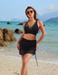 SLIM® Tummy-Control Mesh High Waisted Bikini