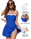 SLIM® Color Block Tummy Control Swimsuit