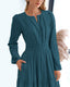 SLIM® V-Neck Tiered Maxi Dress