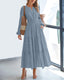 SLIM® V-Neck Tiered Maxi Dress