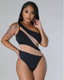SLIM® VeilTempt One Shoulder Swimsuit