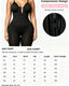 Zipper Front Mid‑Thigh Body Shapewear