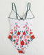 SLIM® Scalloped Edge Cutout Swimsuit