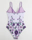 SLIM® Scalloped Edge Cutout Swimsuit