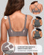 Scalloped Wireless Push Up Bra Buttery Soft