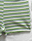 Striped Halter Bikini Set