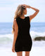 Crochet Ring Detail Beach Cover Up Dress