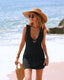 Crochet Ring Detail Beach Cover Up Dress
