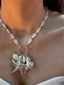 Bohemian Shell & Starfish Pendant Necklace