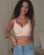 Scalloped Wireless Push Up Bra Buttery Soft