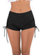 SLIM® Women's High-Waisted Stretchy Beach Swim Shorts