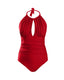 SLIM® Slimming Halter Neck One-Piece Swimsuit