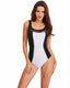 SLIM® Sexy Strappy Mesh One Piece Swimsuit
